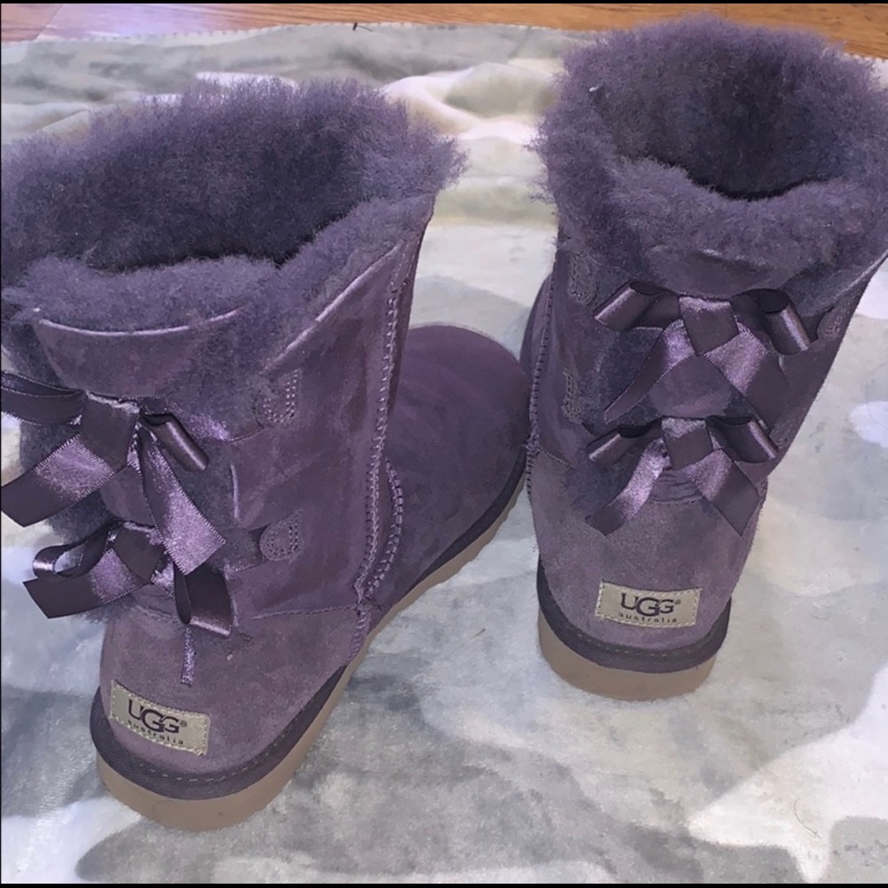 Purple bailey boy uggs
